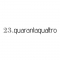 23.quarantaquattro