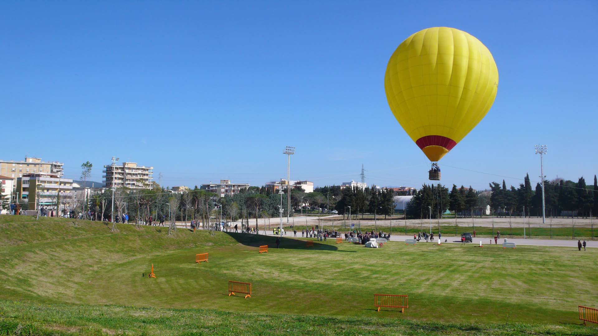 Arena spettacoli e area mercatale
