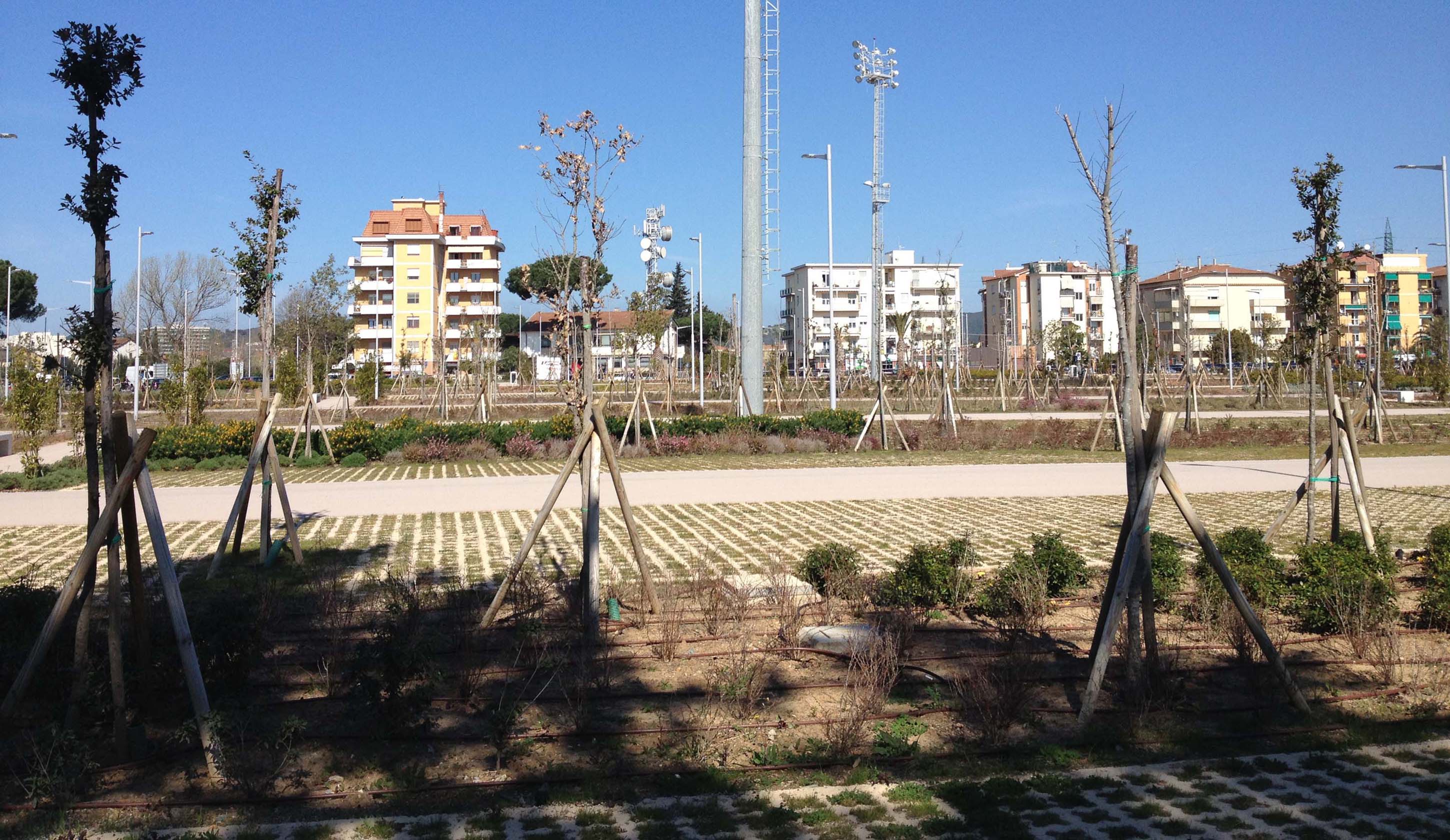 Arena spettacoli e area mercatale