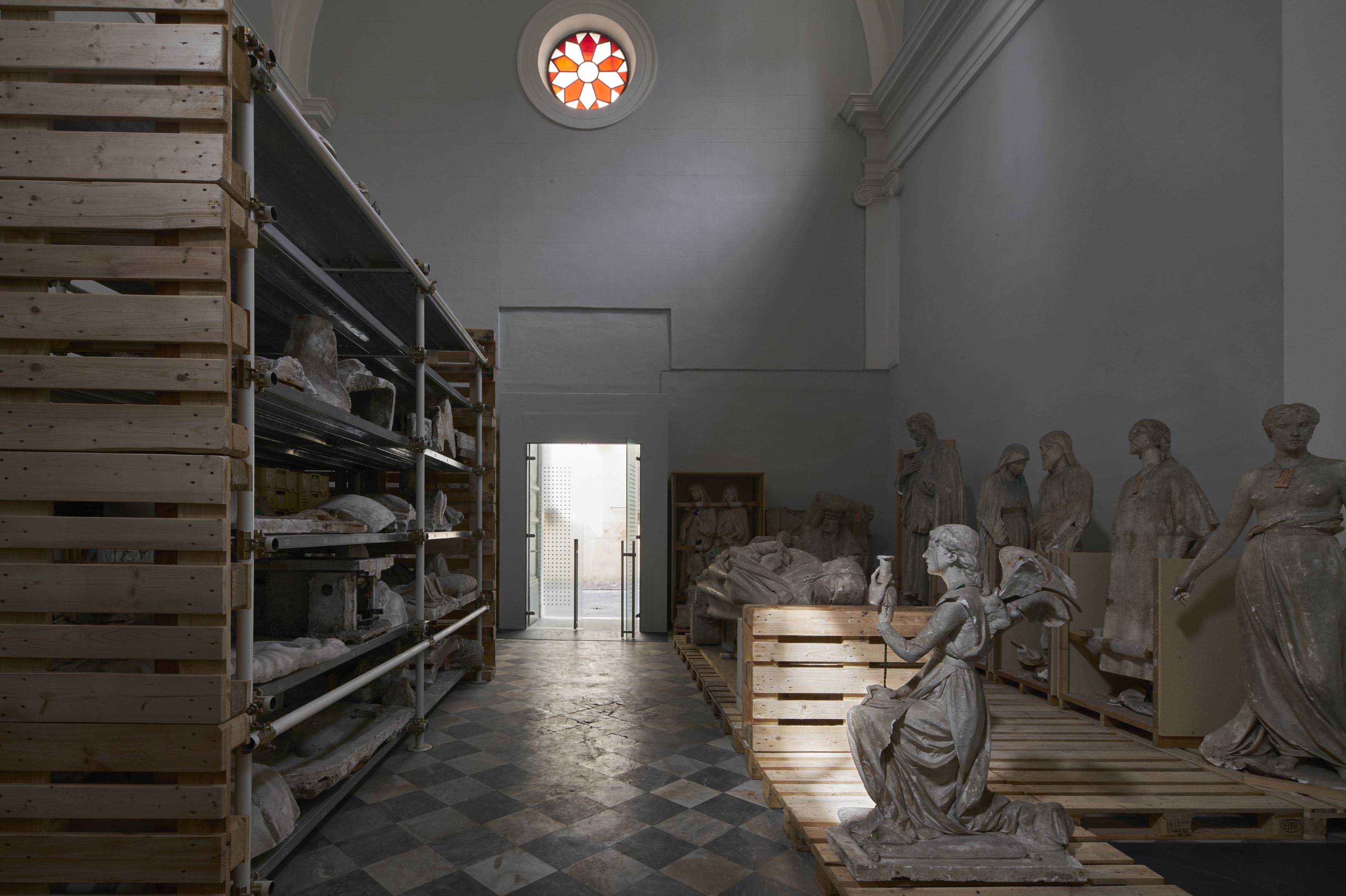Chiesa di San Pellegrino. Deposito dei Gessi