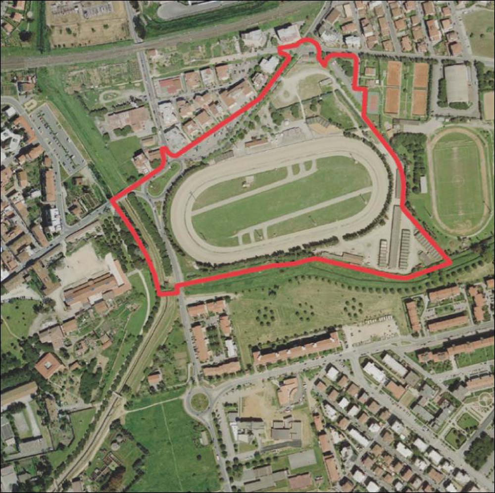 Arena spettacoli e area mercatale