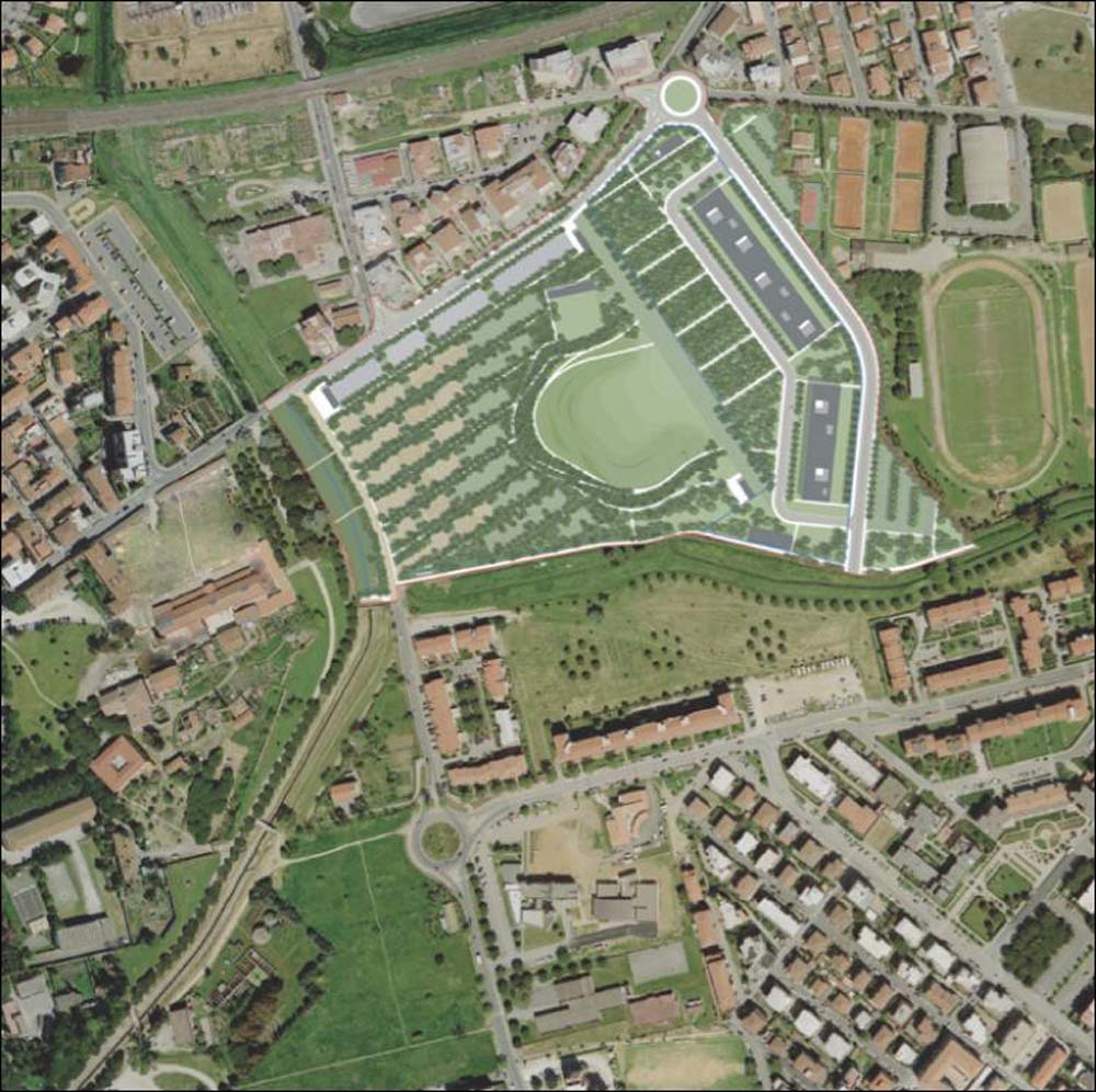 Arena spettacoli e area mercatale