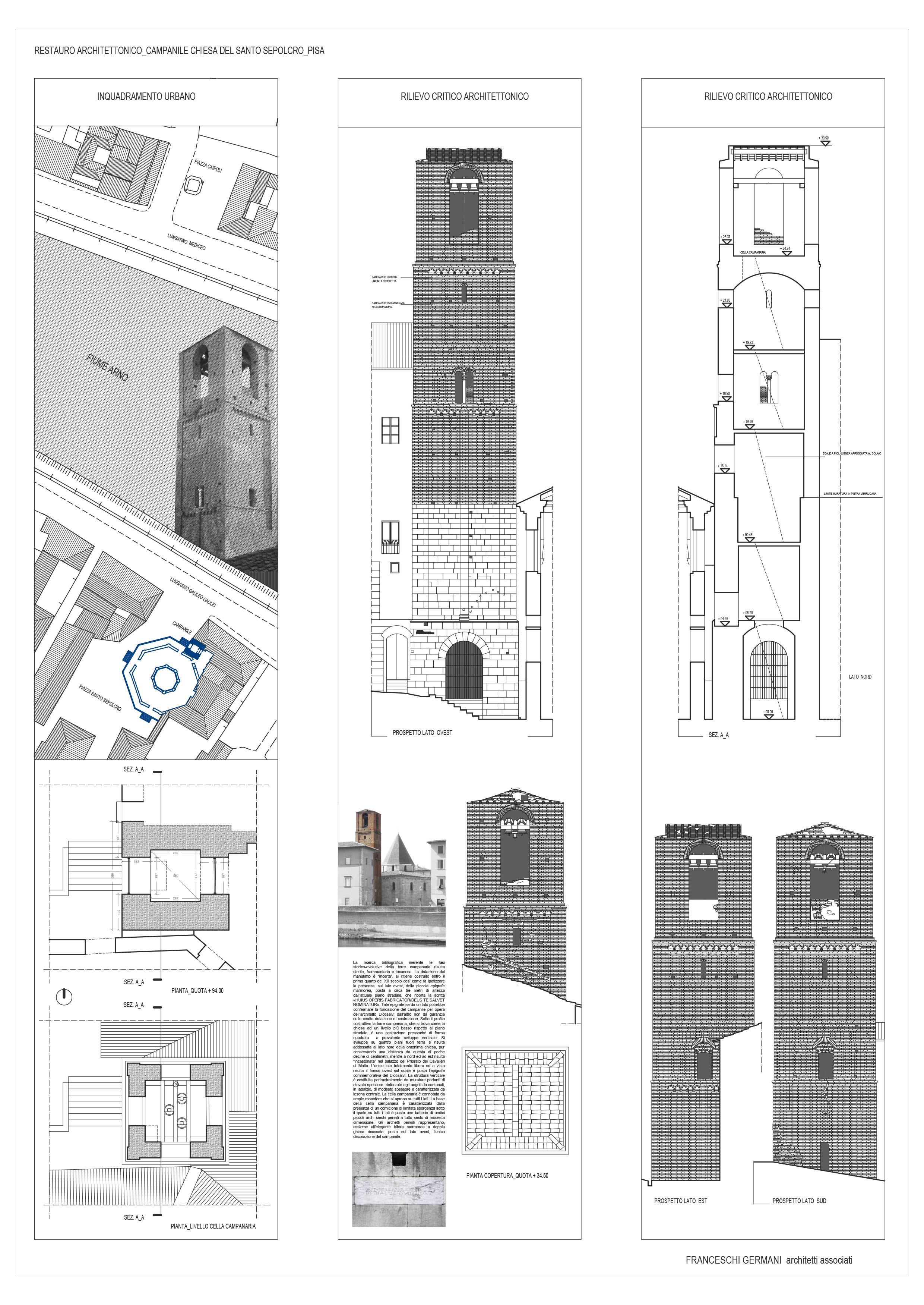 Campanile della chiesa del Santo Sepolcro