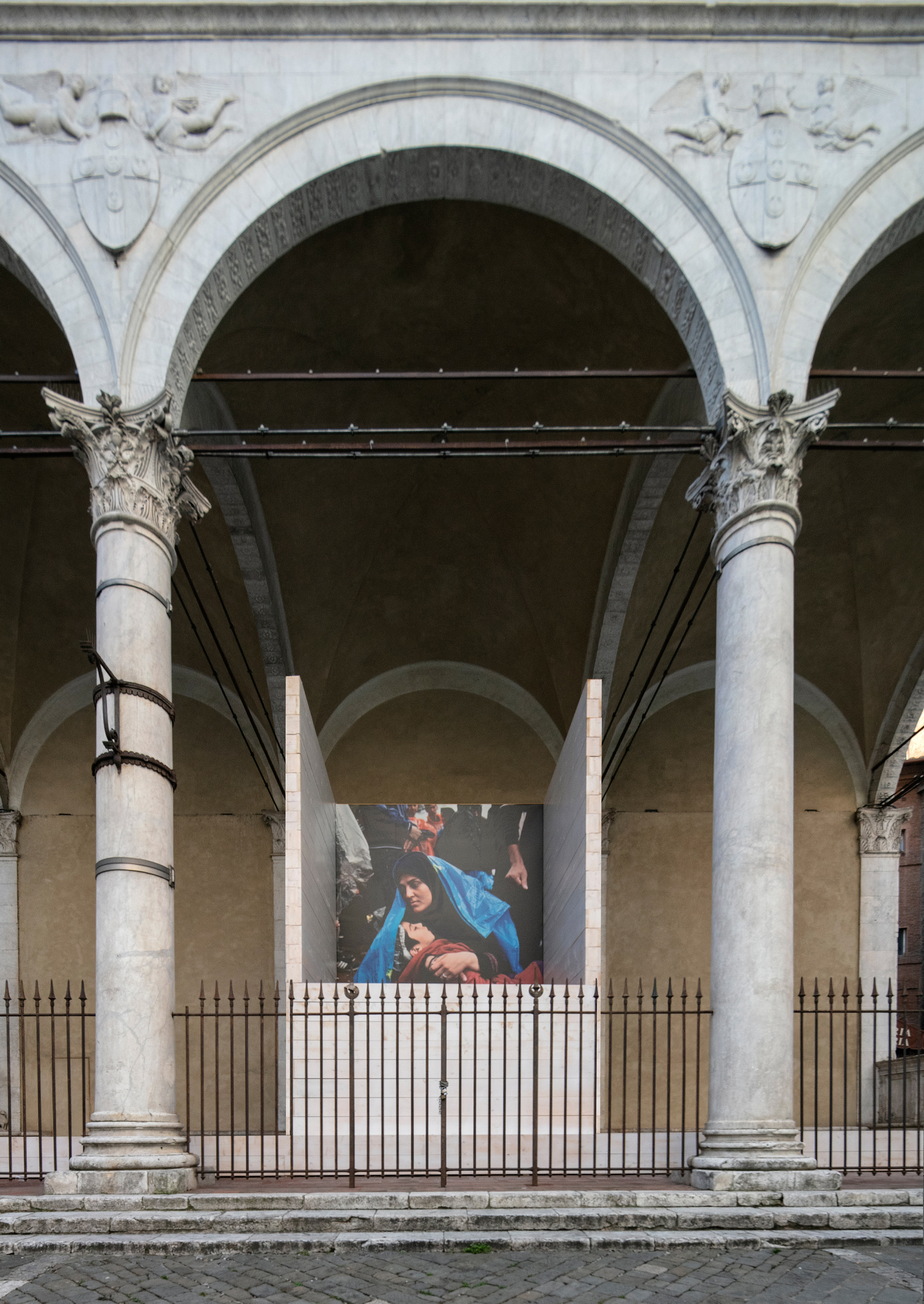 Sotto le “Logge del Papa”