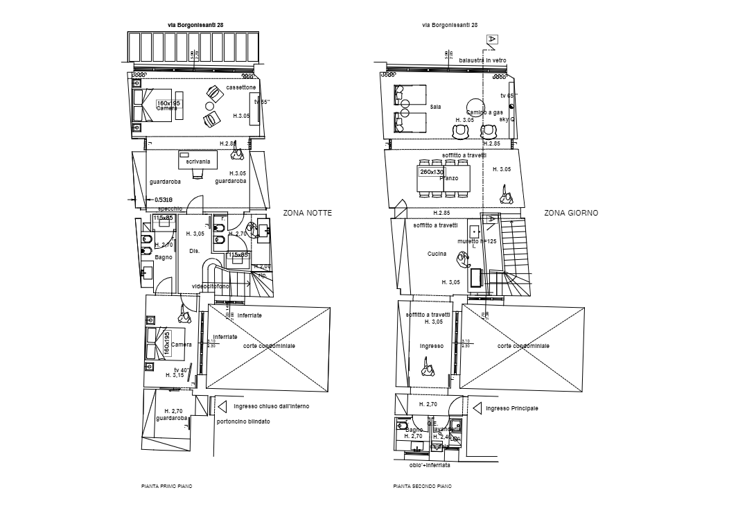 Loft in palazzo Liberty