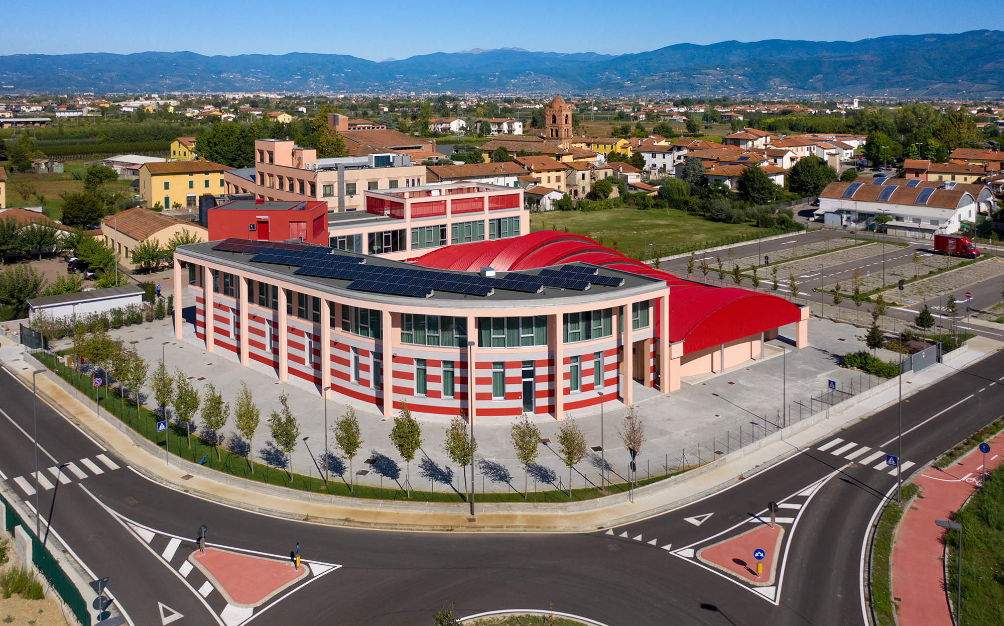 Auditorium e centro direzionale della Banca Alta Toscana