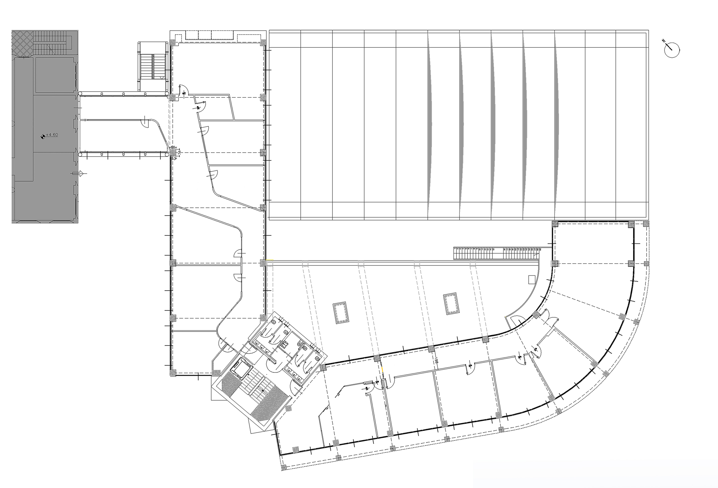 Auditorium e centro direzionale della Banca Alta Toscana