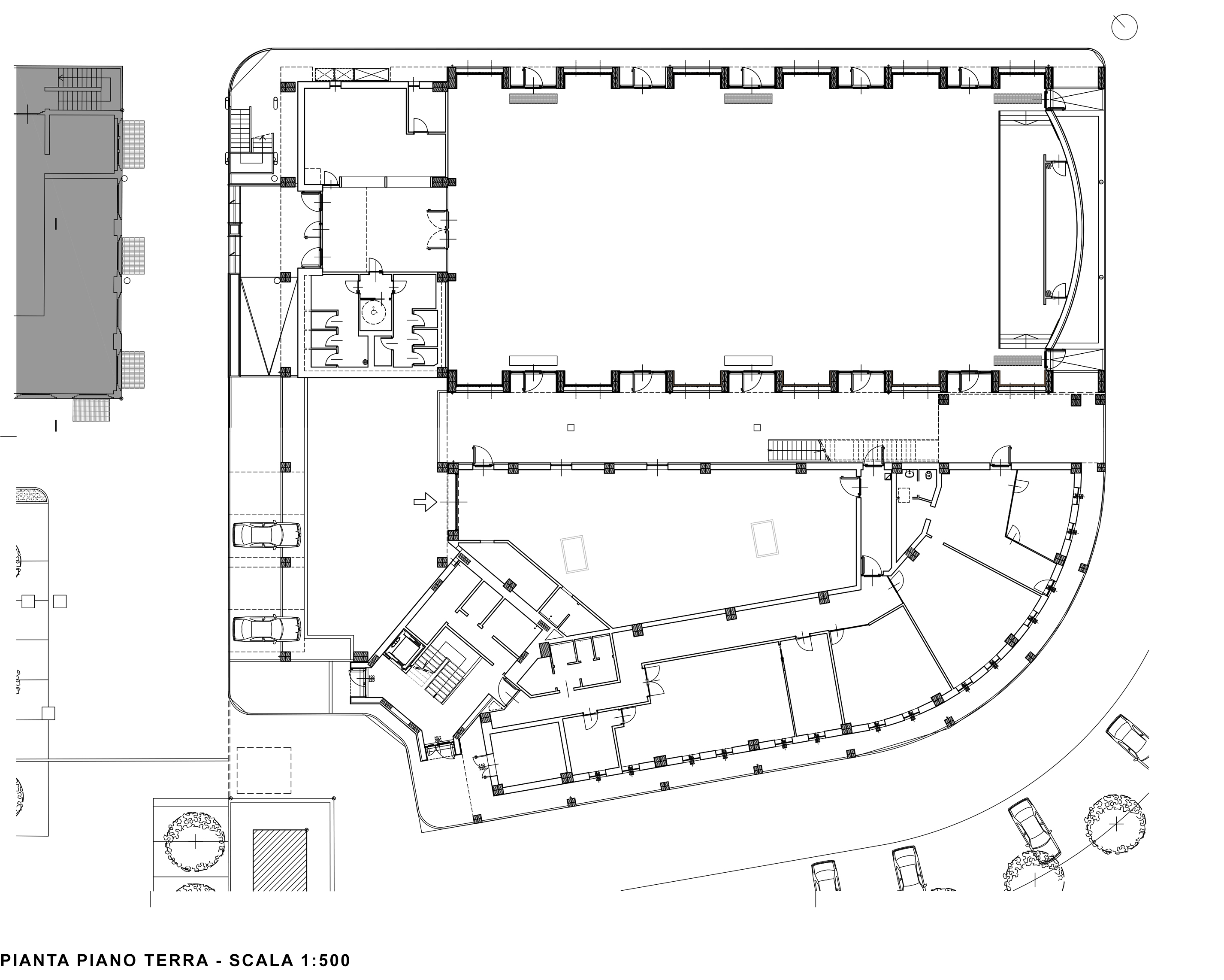 Auditorium e centro direzionale della Banca Alta Toscana