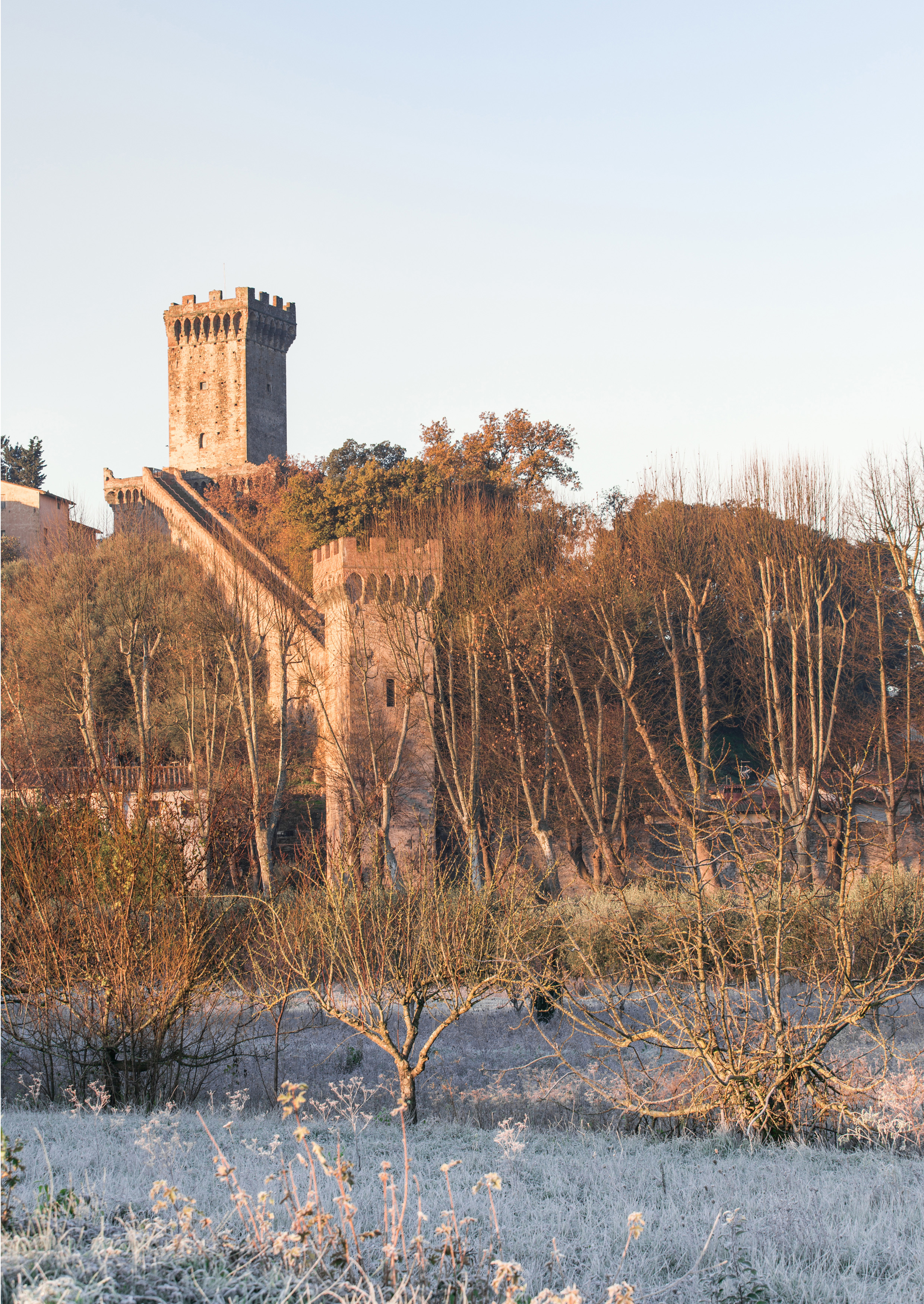 Torre e camminamento del Soccorso del complesso della Rocca del Brunelleschi