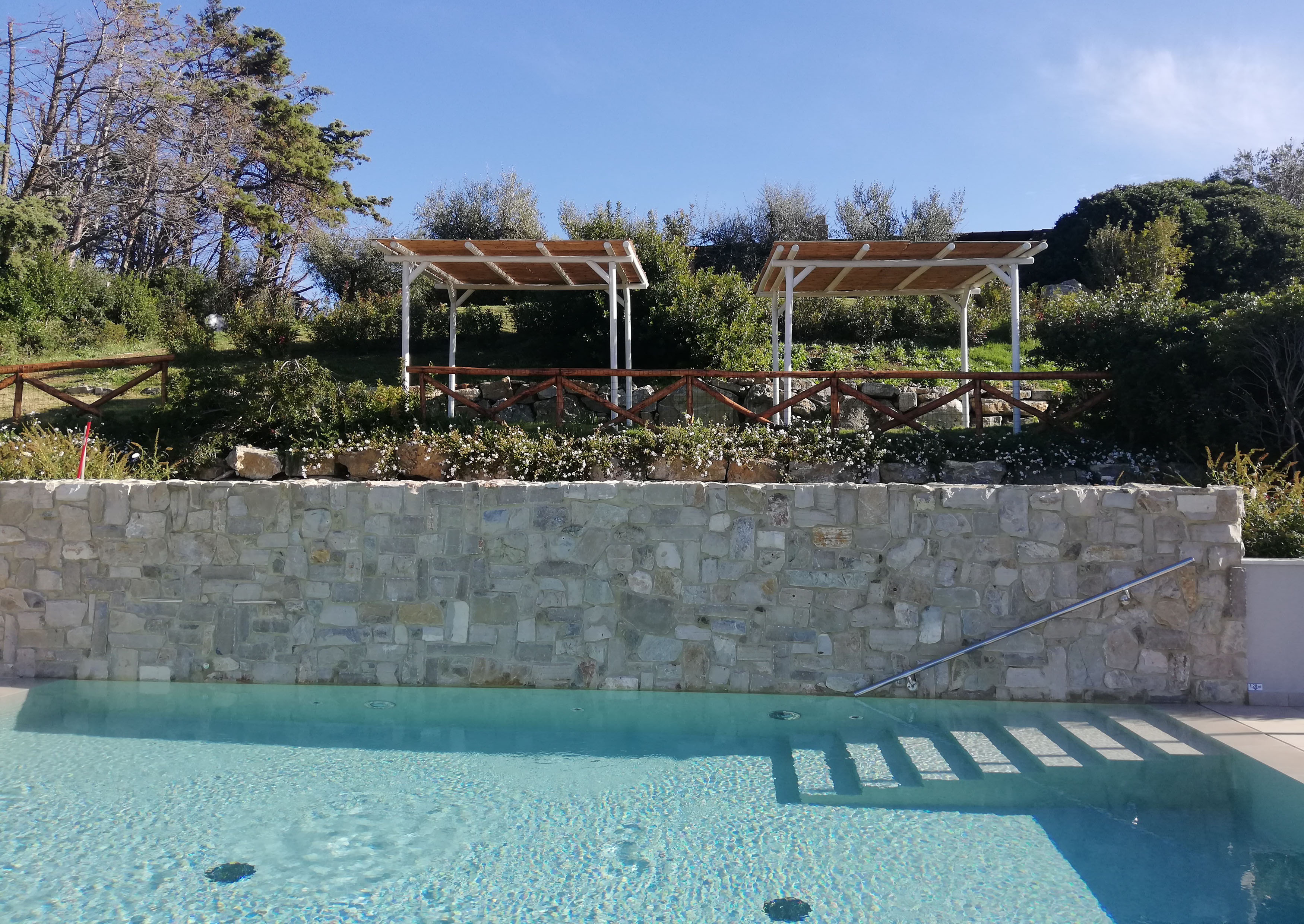 Piscina in agriturismo