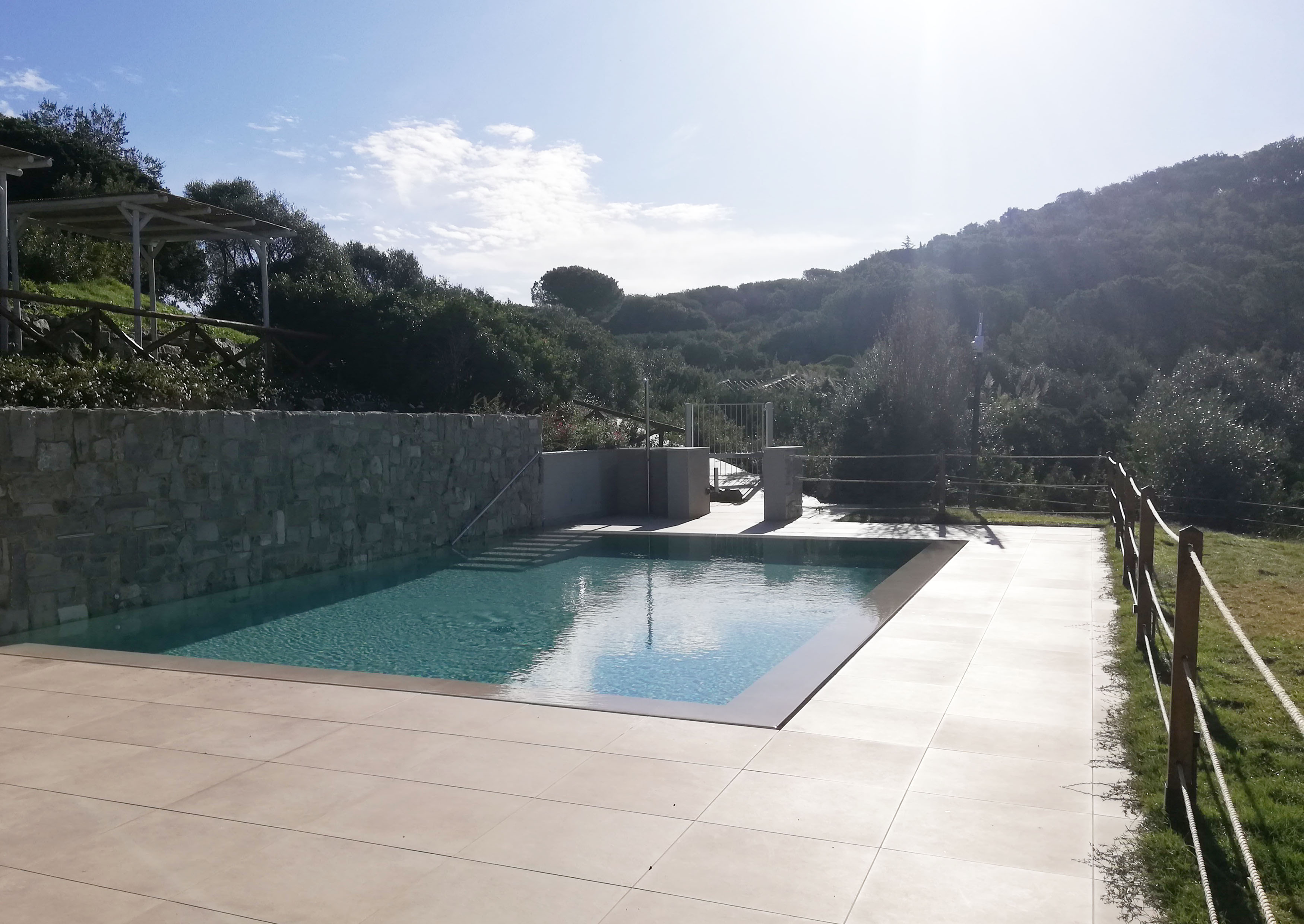 Piscina in agriturismo