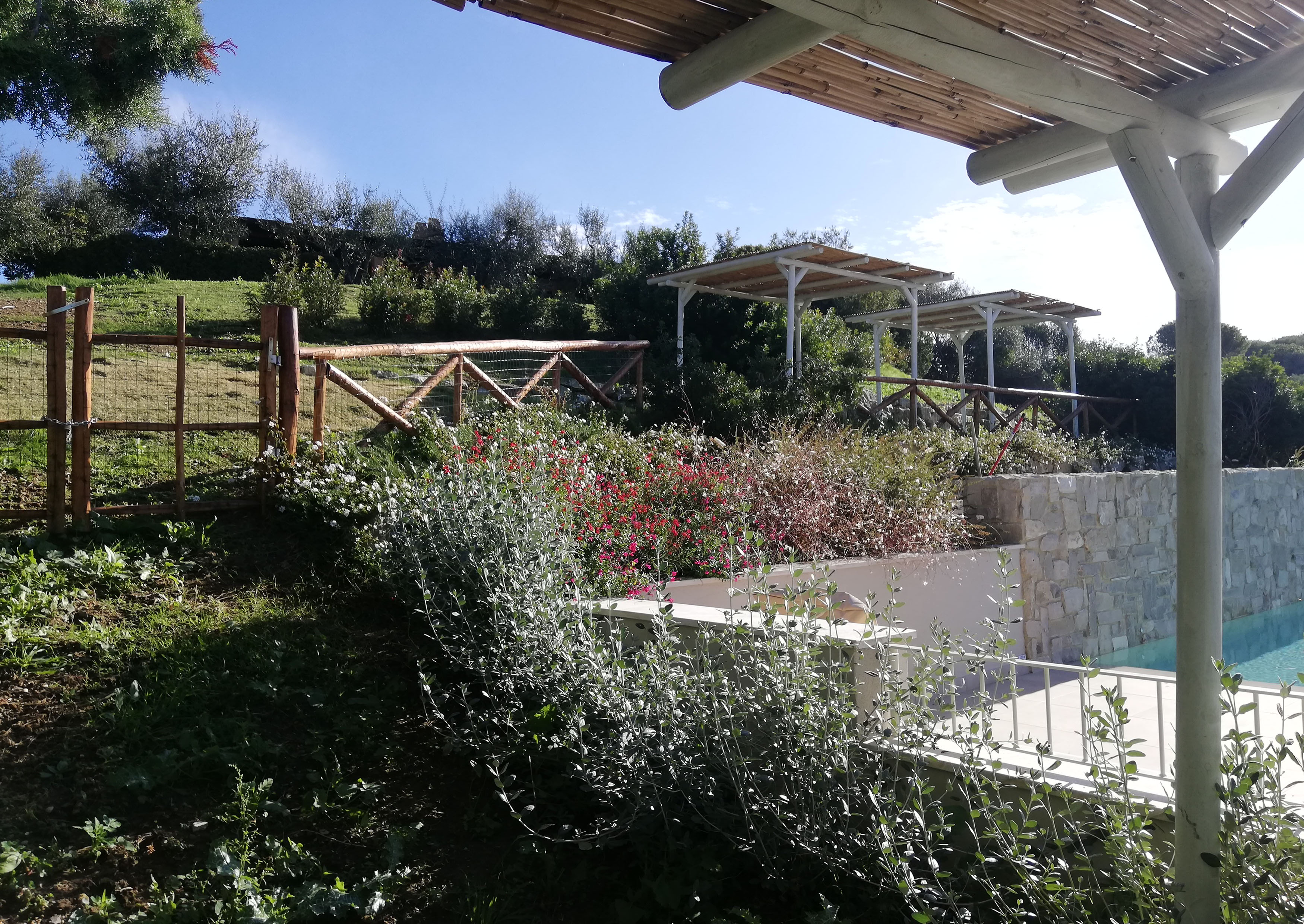 Piscina in agriturismo