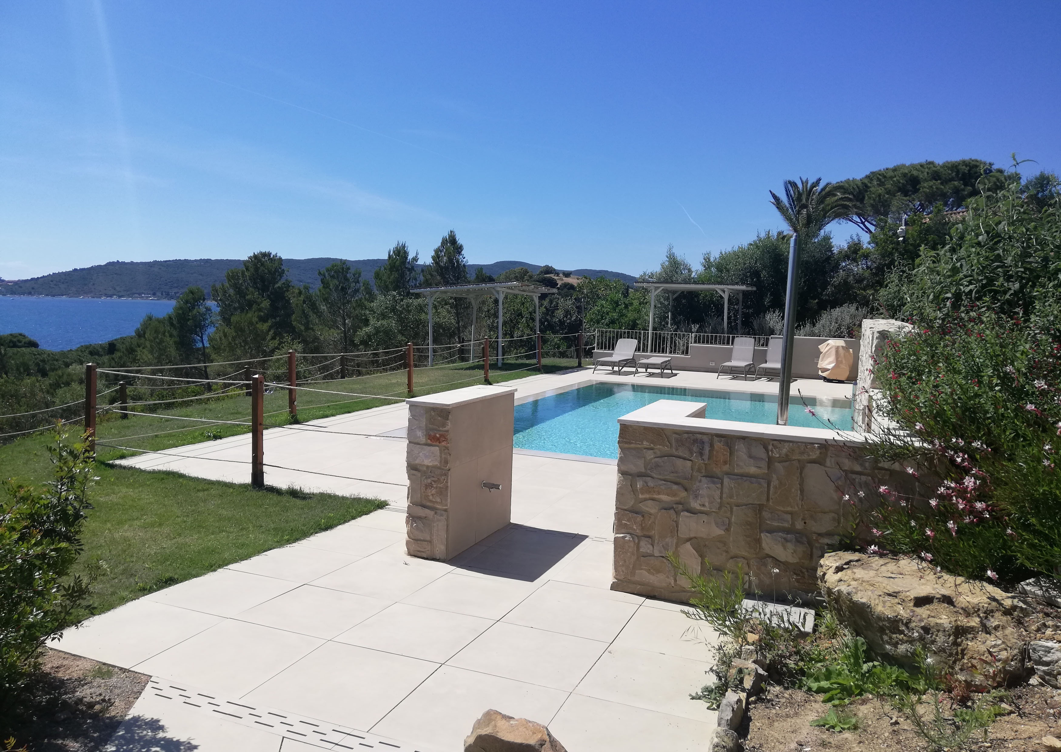 Piscina in agriturismo