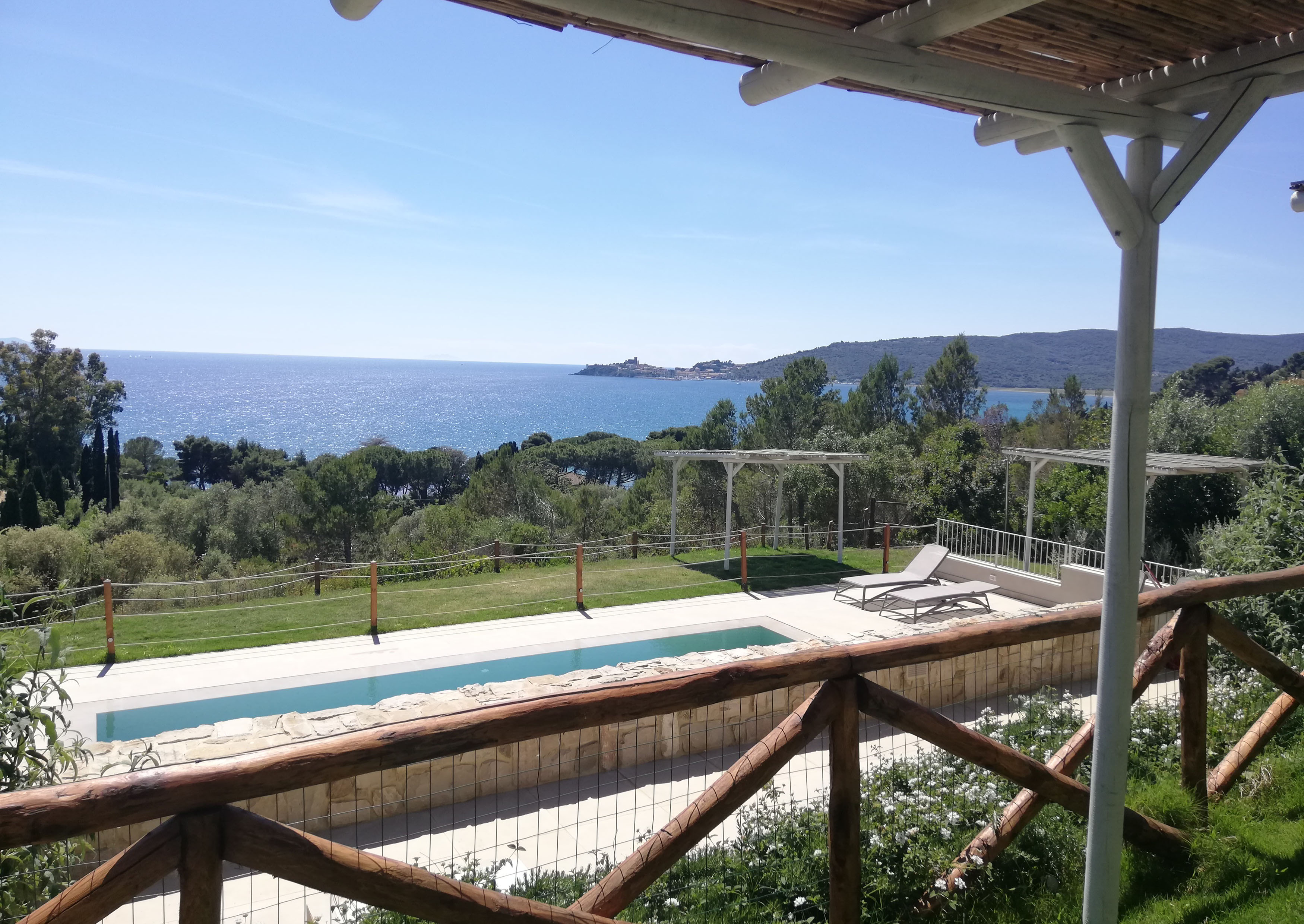 Piscina in agriturismo