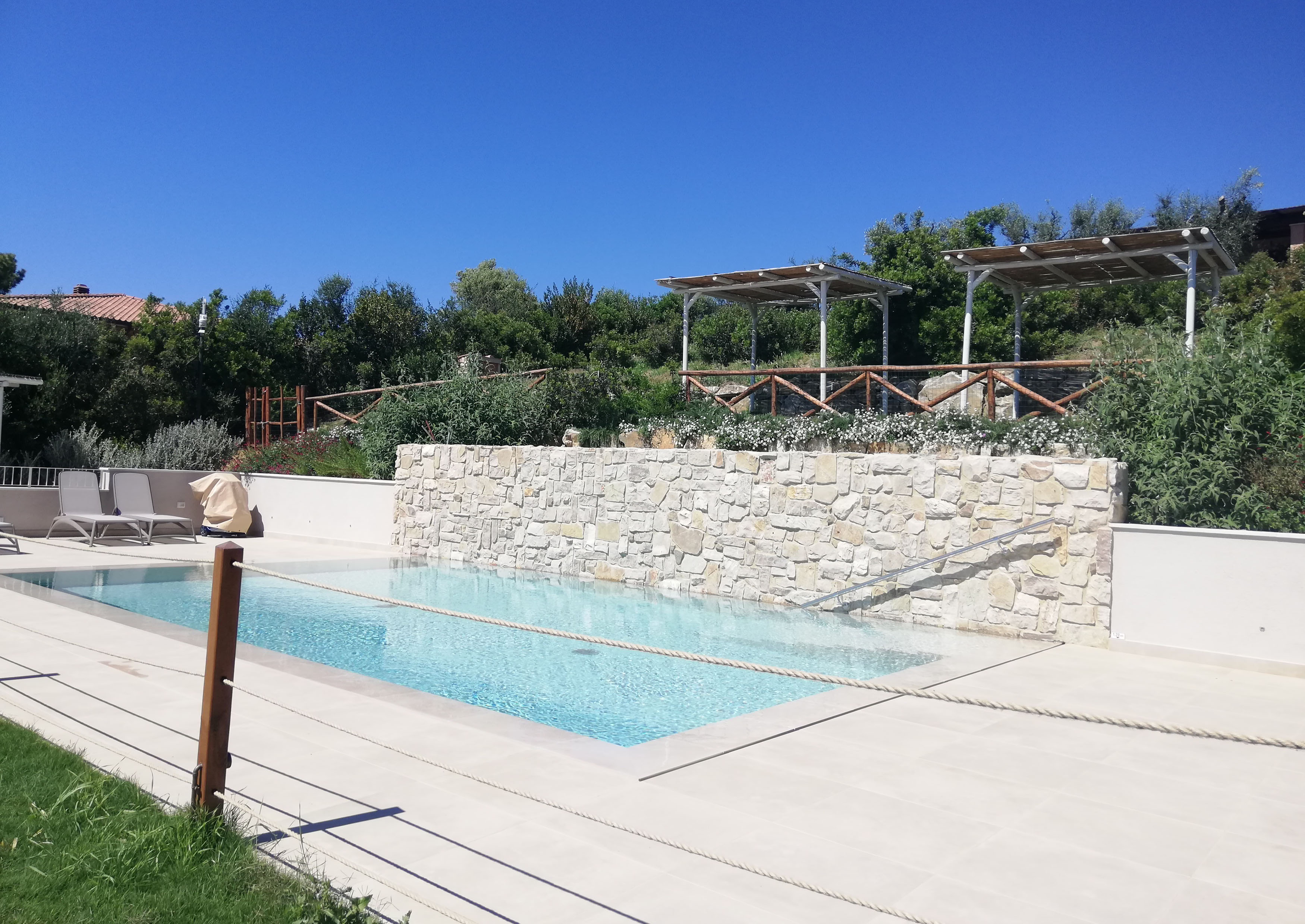 Piscina in agriturismo